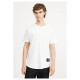 тениска,мъжки,тениски,calvin,klein,jeans,badge,short,sleeve,t,shirt,bright,white,(white)