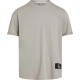 тениска,мъжки,тениски,calvin,klein,jeans,badge,short,sleeve,t,shirt,elephant,skin,(beige)