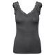 тениска,дамски,тениски,pieces,barbera,lace,sleeveless,t,shirt,grey,(magnet)