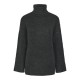 блуза,дамски,пуловери,дамски,плетени,дрехи,pieces,nancy,high,neck,sweater,green,black,(magnet)