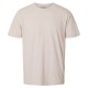 тениска,мъжки,тениски,selected,aspen,slub,short,sleeve,t,shirt,oatmeal,(beige)
