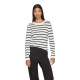 блуза,дамски,пуловери,дамски,плетени,дрехи,vila,dalo,sweater,white,(white,alyssum,stripes,black)