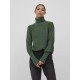 блуза,дамски,пуловери,дамски,плетени,дрехи,vila,lou,new,high,neck,sweater,pineneedle