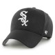 шапка,всички,шапки,47,mlb,chicago,white,sox,raised,basic,cap,black