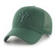 шапка,всички,шапки,47,mlb,new,york,yankees,branson,mvp,cap,green,(dark,green)
