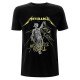 тениска,мъжки,тениски,heroes,metallica,and,justice,for,all,tracks,short,sleeve,t,shirt,black,(black)