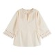 дамски,блузи,scotch,&,soda,177174,3,4,sleeve,blouse,beige,(soft,ice)