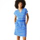 рокля,дамски,поли,и,рокли,regatta,bayletta,short,sleeve,short,dress,sonic,blue,white,stripe,(blue)