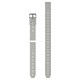 електро,garmin,quickfit,20,mm,silicone,strap,silver,(grey)