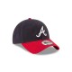 шапка,всички,шапки,new,era,mlb,core,classic,2.0,rep,atlanta,braves,hm,cap,red,blue,(navy)