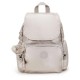 раница,раници,kipling,city,zip,mini,9l,backpack,metallic,glow,(beige)