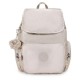 раница,раници,kipling,city,zip,s,13l,backpack,metallic,glow,(beige)