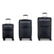 куфари,gabol,cloud,soft,spinner,31,61,91l,trolley,bag,3,units,black,(black)