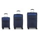 куфари,gabol,cloud,soft,spinner,31,61,91l,trolley,bag,3,units,blue,(blue)
