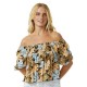 дамски,блузи,дамски,ризи,rip,curl,follow,the,sun,fashion,short,sleeve,blouse,black