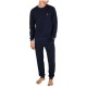пижама,мъжки,пижами,emporio,armani,112102,cs590,long,sleeve,pyjama,blue