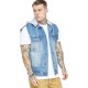 потник,мъжки,потници,siksilk,rinse&denim,vest,blue,(blue)