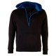 блуза,мъжки,пуловери,adtime,calix,half,zip,sweatshirt,black,(black,blue)