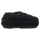 пантофи,дамски,пантофи,moon,boot,band,faux,curly,slippers,black,(black)