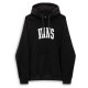 суичър,мъжки,пуловери,vans,arched,hoodie,black