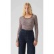 тениска,дамски,тениски,levi´s,®,dry,goods,waffle,long,sleeve,t,shirt,red,(red)