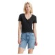 тениска,дамски,тениски,levi´s,®,muse,short,sleeve,t,shirt,black,(black,caviar,0000)