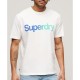 тениска,мъжки,тениски,superdry,core,logo,loose,short,sleeve,t,shirt,white