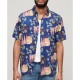 риза,с,къс,ръкав,мъжки,ризи,superdry,hawaiian,short,sleeve,shirt,multicolor,(wisteria,blue)