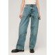 панталони,дамски,панталони,superdry,mid,rise,denim,carpenter,pants,blue