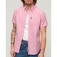 риза,с,къс,ръкав,мъжки,ризи,superdry,vintage,oxford,short,sleeve,shirt,bright,pink,(pink)
