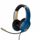 слушалки,слушалки,pdp,airlite,hyrule,zelda,gaming,headphones,golden,(blue)