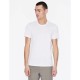 тениска,мъжки,тениски,armani,exchange,8nzt74,zja5z,short,sleeve,v,neck,t,shirt,white