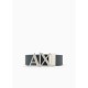 колан,колани,armani,exchange,951017,cc505,leather,belt,navy,white,(blue)