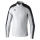 юношеска,блуза,детски,блузи,erima,evo,star,training,junior,half,zip,sweatshirt,white,black,(white)