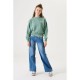 блуза,детски,блузи,garcia,u42461,sweatshirt,misty,fields,(green)
