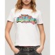 тениска,дамски,тениски,superdry,cali,sticker,fitted,short,sleeve,t,shirt,winter,white,slub,(white)