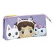 канцеларски,принадлежности,cerdá,gabby´s,dollhouse,pencil,case,multicolor,(lilac)