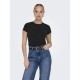 тениска,дамски,тениски,only,elina,short,sleeve,t,shirt,black,(black)