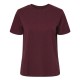 тениска,дамски,тениски,pieces,ria,solid,short,sleeve,t,shirt,red,(tawny,port)