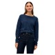 сако,дамски,пуловери,дамски,плетени,дрехи,vero,moda,doffy,sweater,blue,(navy,blazer,detail,w.,black,melange)