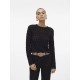 блуза,дамски,пуловери,дамски,плетени,дрехи,vero,moda,new,fabienne,sweater,black,(black)