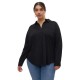 риза,с,дълъг,ръкав,дамски,блузи,дамски,ризи,vero,moda,curve,mymilo,long,sleeve,shirt,black,(black)