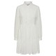 рокля,дамски,поли,и,рокли,yas,tia,long,sleeve,short,dress,white,(star,white)
