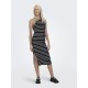 рокля,дамски,поли,и,рокли,only,belfast,sleeveless,midi,dress,multicolor,(black,stripes,thin,white,stripes)