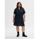 рокля,дамски,поли,и,рокли,selected,damina,short,sleeve,dress,blue