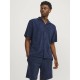 риза,с,къс,ръкав,мъжки,ризи,jack,&,jones,bla,terry,short,sleeve,shirt,blue