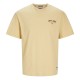 тениска,мъжки,тениски,jack,&,jones,cedric,short,sleeve,t,shirt,sahara,sun,(beige)