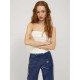 тениска,дамски,тениски,jack,&,jones,fiona,jjxx,sleeveless,t,shirt,beige,(bright,white)
