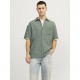 риза,с,къс,ръкав,мъжки,ризи,jack,&,jones,mykonos,plisse,short,sleeve,shirt,fields,of,rye,(green)