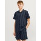 риза,с,къс,ръкав,детски,ризи,jack,&,jones,palma,seersucker,short,sleeve,shirt,black,(sky,captain,stripes,stripes)